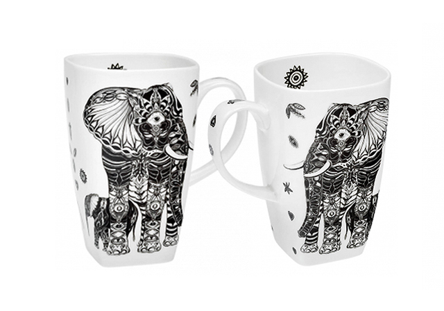 Cup Design Elephant